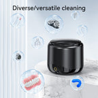 Portable Automatic Ultrasonic Cleaning Machine Invisible Tooth Socket Cosmetic Brush Cleaner