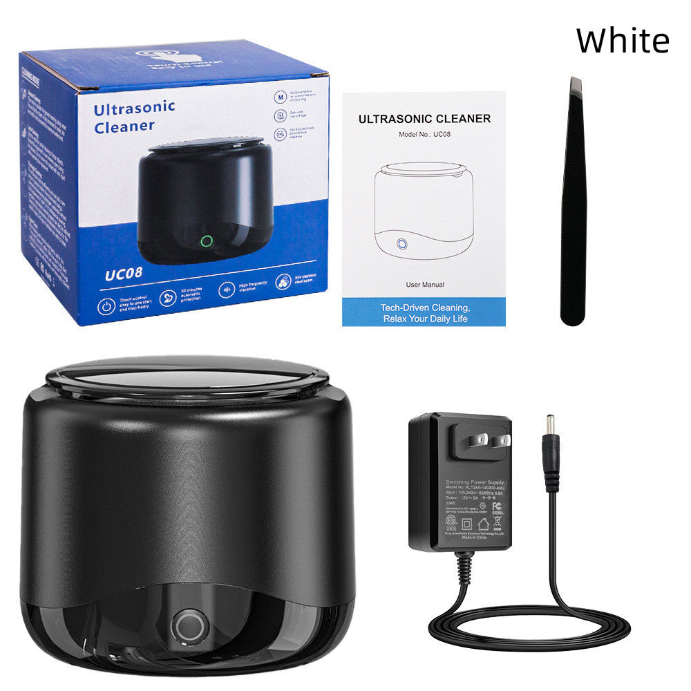 Portable Automatic Ultrasonic Cleaning Machine Invisible Tooth Socket Cosmetic Brush Cleaner