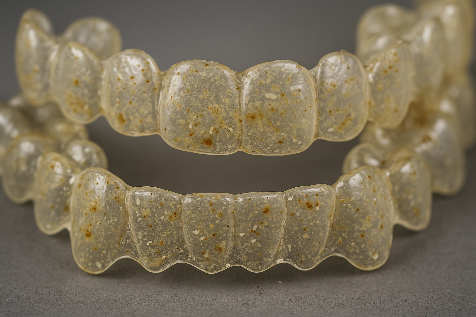 Generate dirty Invisalign image
